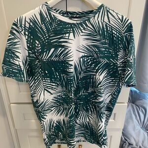 Banana Republic Green stretchy Polyester Shirt